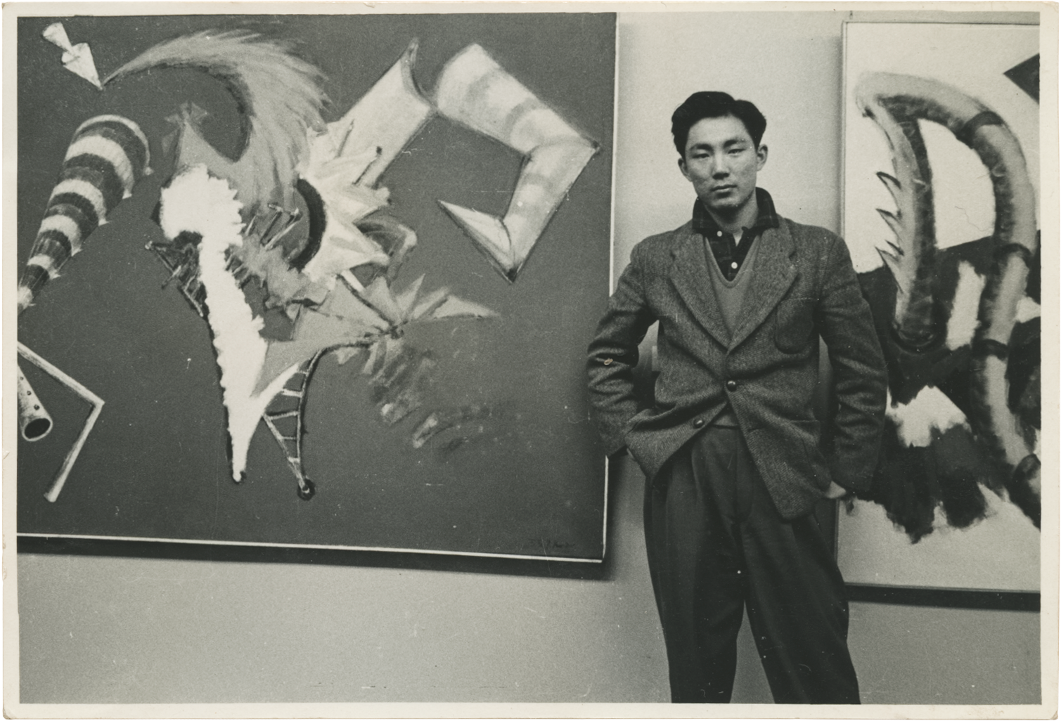 会場にて〈周期〉と近藤竜男 22歳